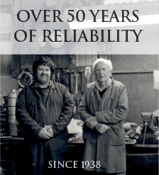 Over 50 years of reliability - Since 1938